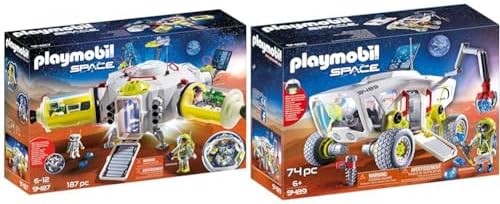Playmobil - Mars Space Station - 9487, 50x28x20cm, Colorful Playmobil - Mars Space Station - 9487, 50x28x20cm, Colorful